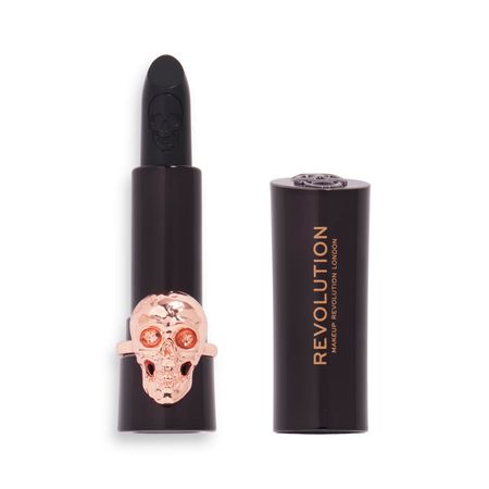 Makeup Revolution Midnight Kiss Skull Lipstick | Revolution Beauty Official Site
