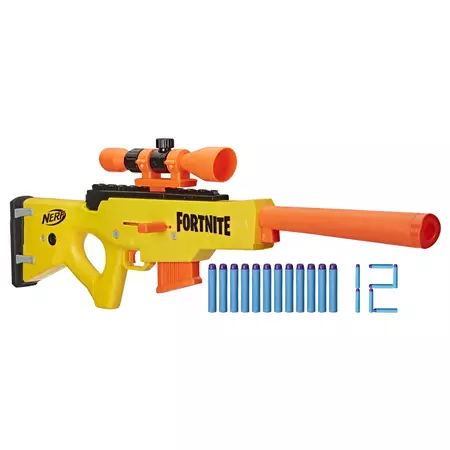 Nerf Fortnite BASR-L Blaster, Includes 12 Official Nerf Darts, for Ages 8 and Up - Walmart.com