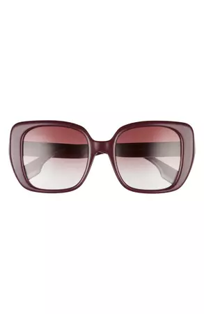 Burberry 52mm Gradient Square Sunglasses | Nordstrom