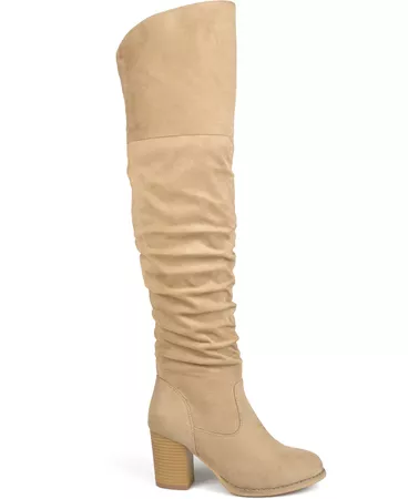 Journee Collection Women's Kaison Over the Knee Boot & Reviews - Boots - Shoes - Macy's