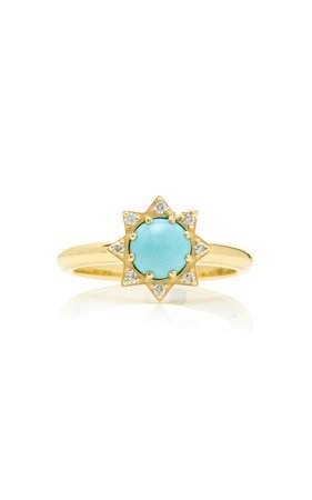 M.Spalten 14K Gold And Multi-Stone Ring