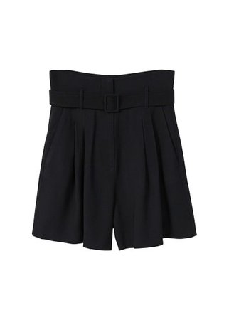 MANGO Belt shorts