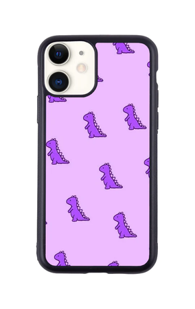BlingRing Baby Dinos in Purple Phone Case
