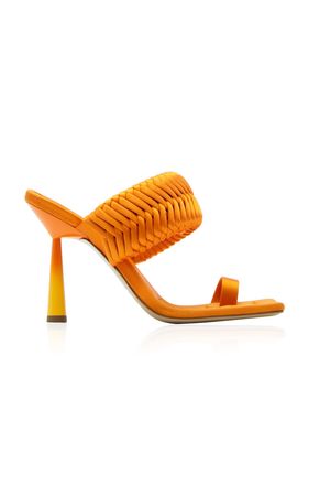 Rosie 1 Satin Sandals By Gia Borghini X Rhw | Moda Operandi