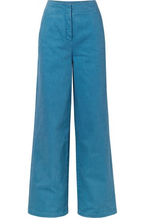 Tibi | High-rise wide-leg jeans | NET-A-PORTER.COM