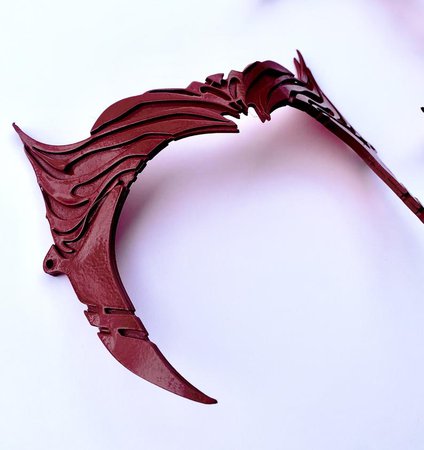 Scarlet witch tiara. Deep scarlet witch headpiece. | Etsy