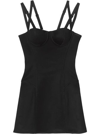 Burberry Stretch Black Mini Dress