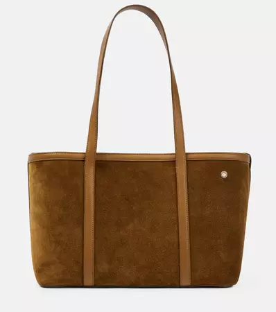 Carry Everything Medium Suede Tote in Brown - Loro Piana | Mytheresa
