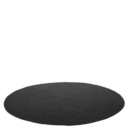 circle black rug - Google Search