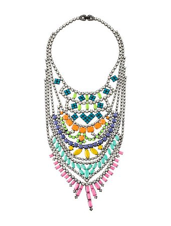 Tom Binns Crystal Collar Necklace - Necklaces - W4T20713 | The RealReal