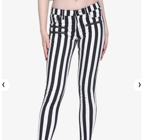 Black and White jeans