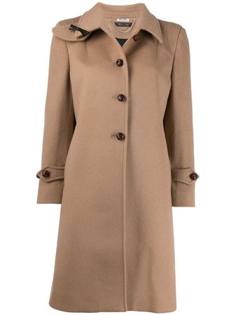 Miu Miu button detail coat £2,294 - Shop Online. Same Day Delivery in London
