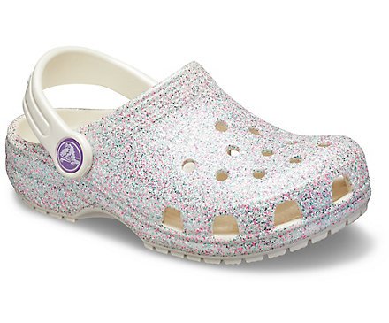 Kids’ Classic Glitter Clog - Crocs