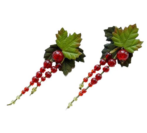 berries earrings