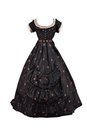 Ball gown, 1865