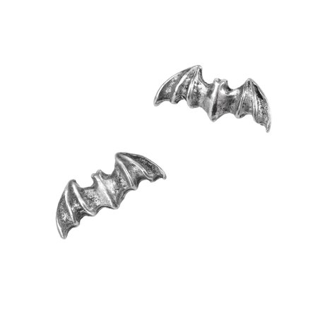 E186 - Bat Stud Earrings - Alchemy of England