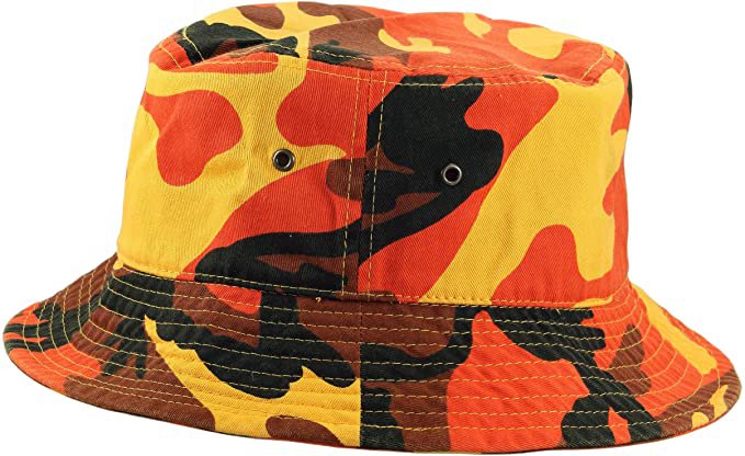 Amazon.com: Gelante 100% Cotton Packable Fishing Hunting Summer Travel Bucket Cap Hat : Sports & Outdoors