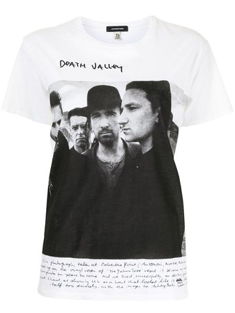 R13 U2 Death Valley Print T-shirt - Farfetch