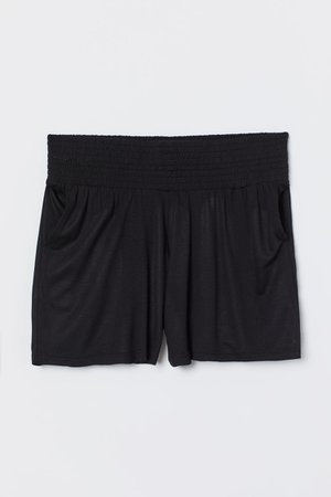 MAMA Jersey Shorts - Black - Ladies | H&M US