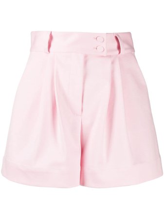 Styland pleated waist shorts pink MW23220740 - Farfetch