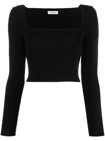 There Was One Ribbed Cropped Top - Farfetch