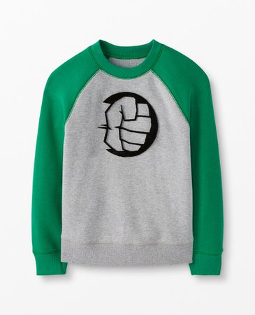 Marvel The Hulk Sweatshirt | Hanna Andersson