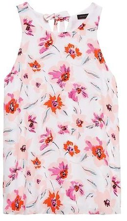 Floral Bow-Back Tank