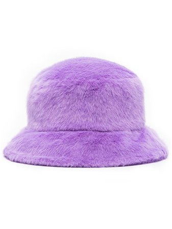 STAND STUDIO Wera faux-fur Bucket Hat - Farfetch
