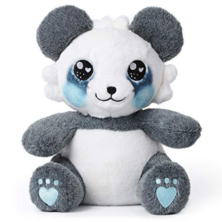 Amazon.com: corimori 1849 - Stuffed Toy Cuddly Plush Animal for Babies Toddlers, 26cm, Spark The Dragon, Black: Toys & Games