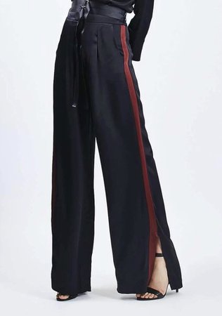 Oversized Pants with Slit