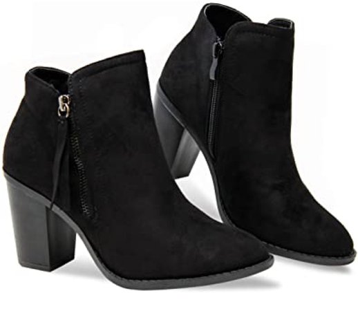 ankle heel boots