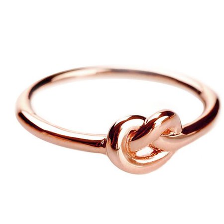 Rose Gold Knot Ring