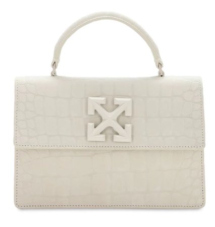 off white nude bag