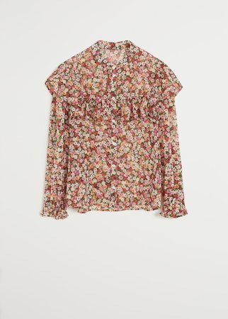 Floral print blouse - Women | Mango USA