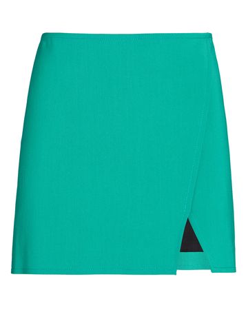 A.L.C. Rylee Twill Mini Skirt In Twill | INTERMIX®