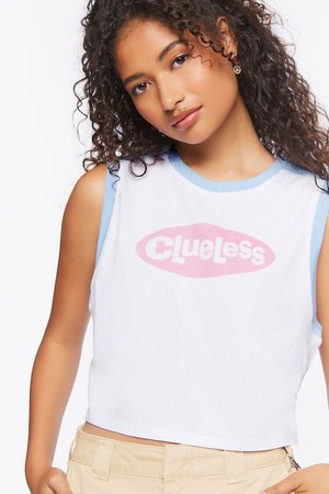 Clueless Graphic Tank Top