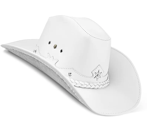 White Cowgirl Hat