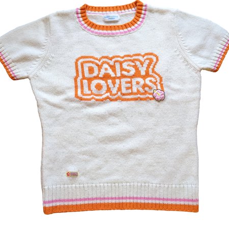 daisy lovers knit top