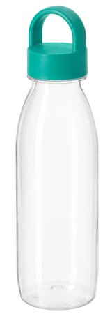 clear water bottle