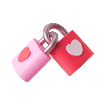 valentine’s day padlocks