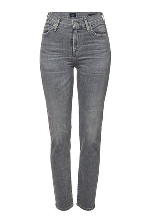 Citizens of Humanity - Harlow High Rise Slim Jeans - grey