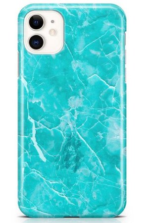 teal color iPhone 11case