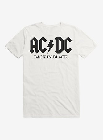 Extra Soft AC/DC Back In Black T-Shirt