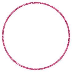 Pink Glitter Circle