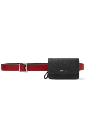 Prada | Reversible leather belt | NET-A-PORTER.COM