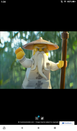 Lego ninjago master wu