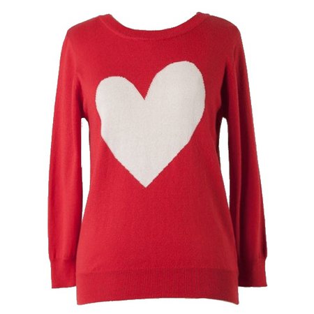 NWT Red Heart Knit Sweater Boutique