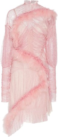 Meg Embellished Lace Mini Dress