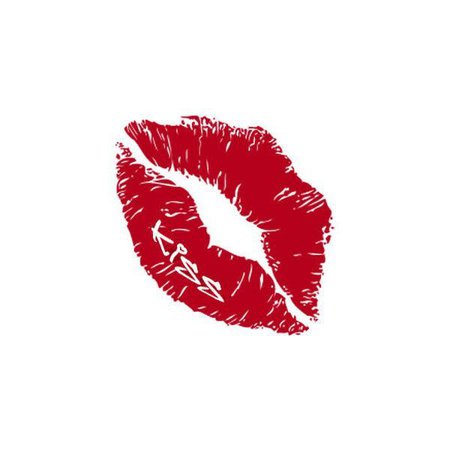 red lip kiss - Google Search