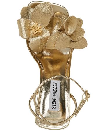 Steve Madden Women's Amani Floral Ankle-Strap Stiletto Sandals & Reviews - Sandals - Shoes - Macy's